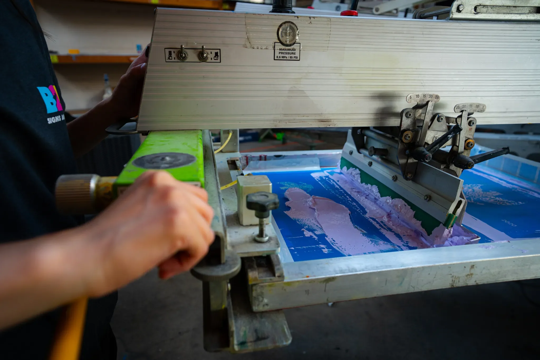 Screen printing sample 31