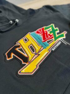 Embroidered sweatshirt