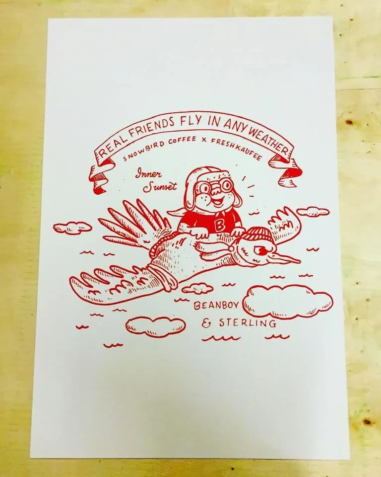 Real Friends Fly In Any Weather poster
