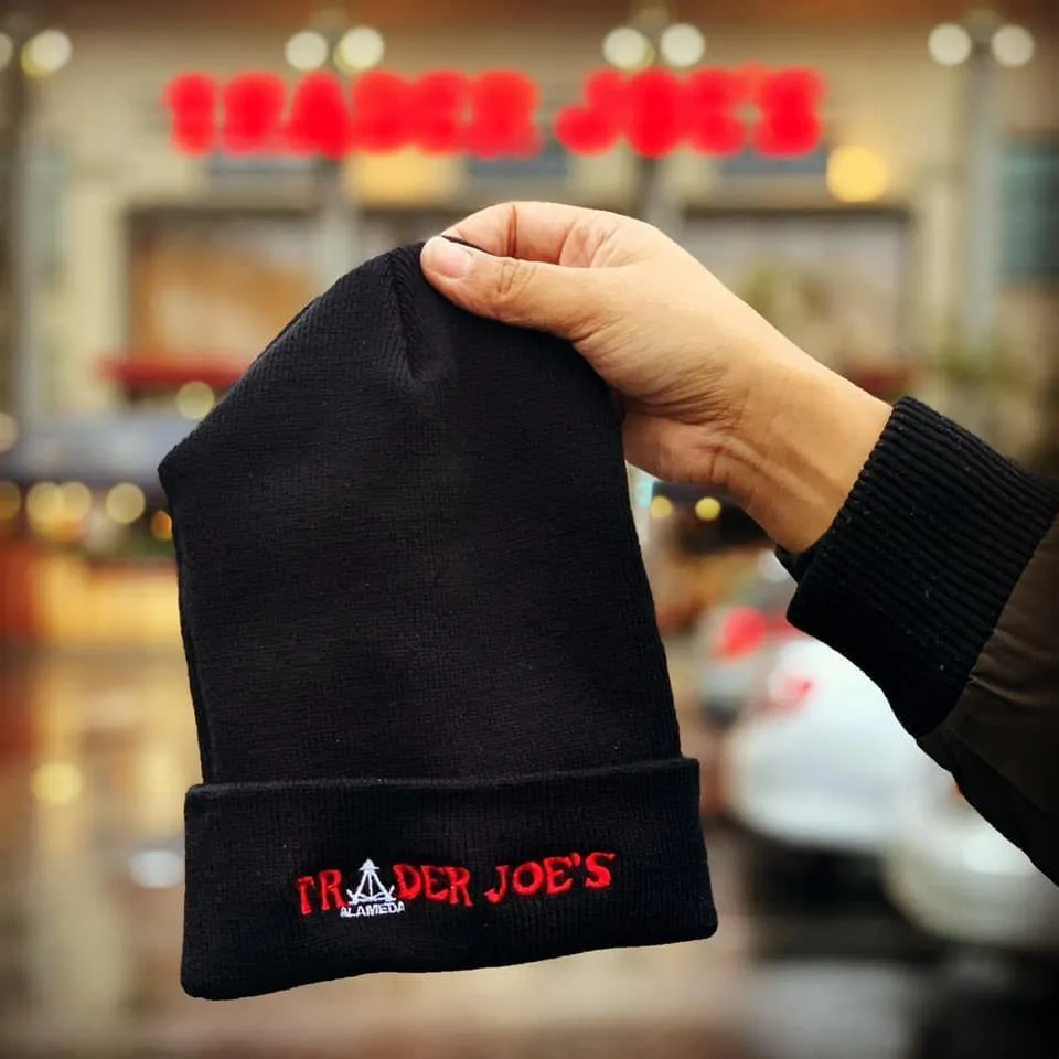 Trader Joe's black beanie