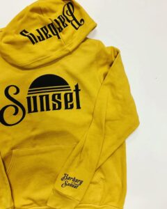 Sunset yellow hoodie
