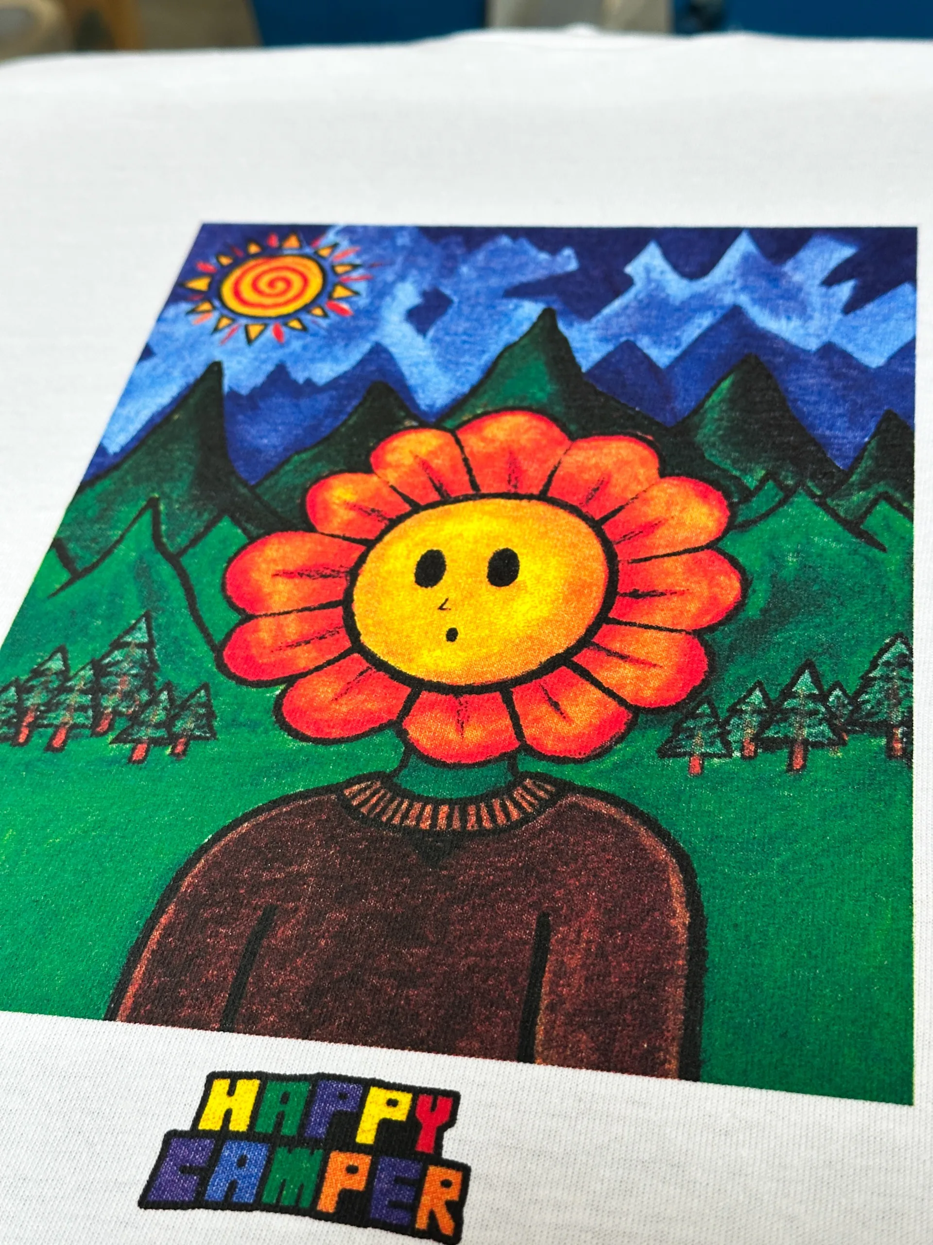 Screen printing sample 19