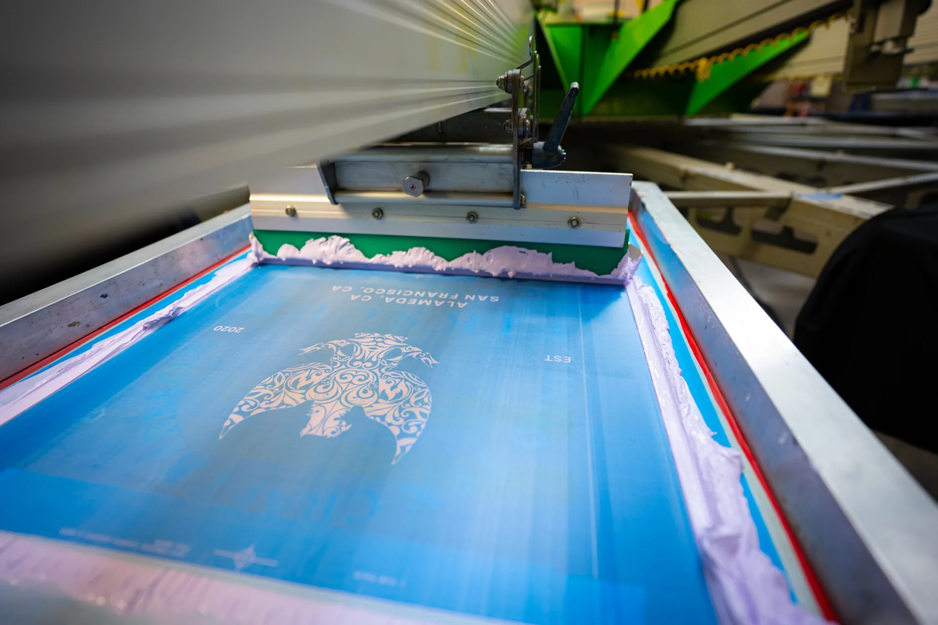 Screen printing sample 7