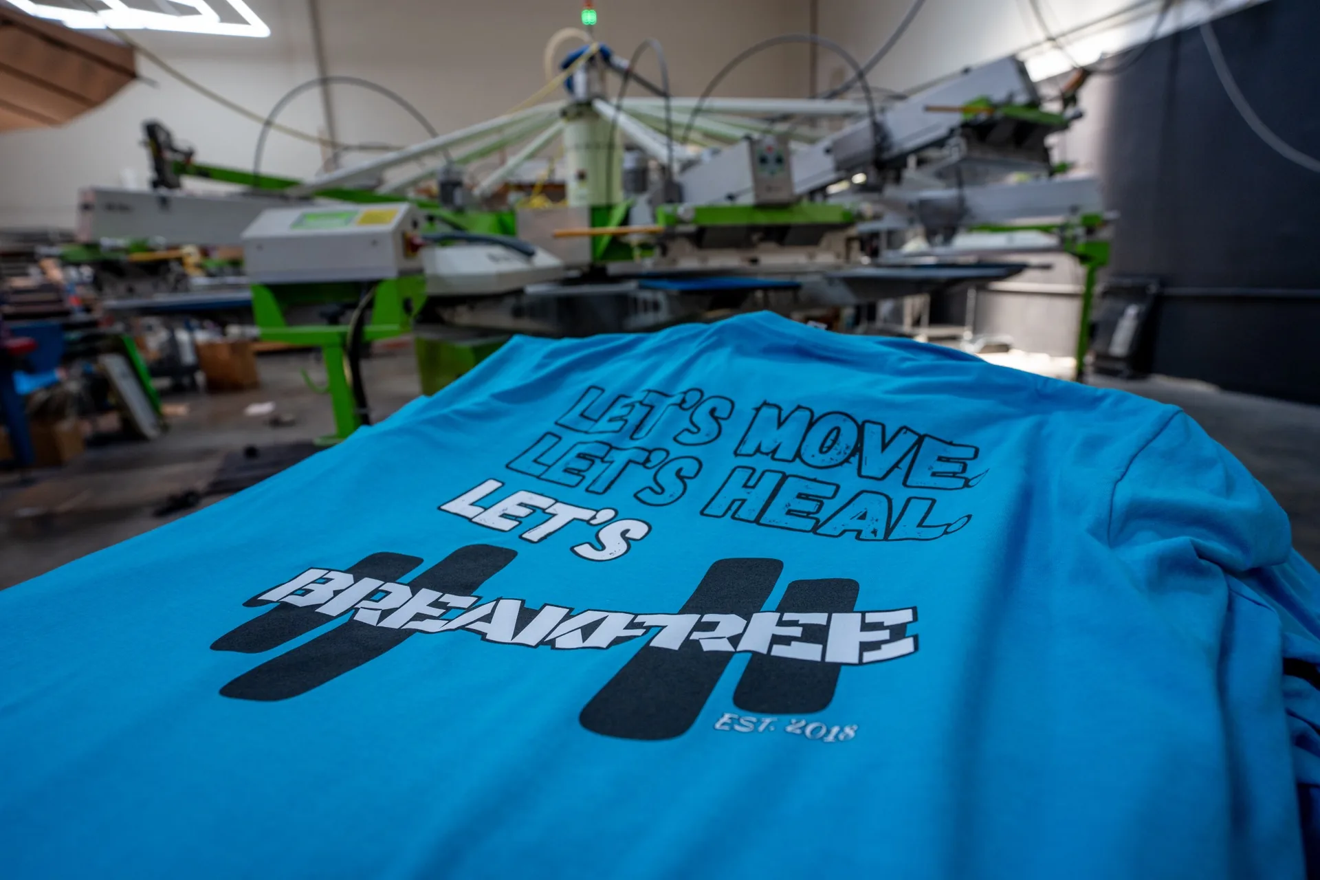 Screen printing sample 12